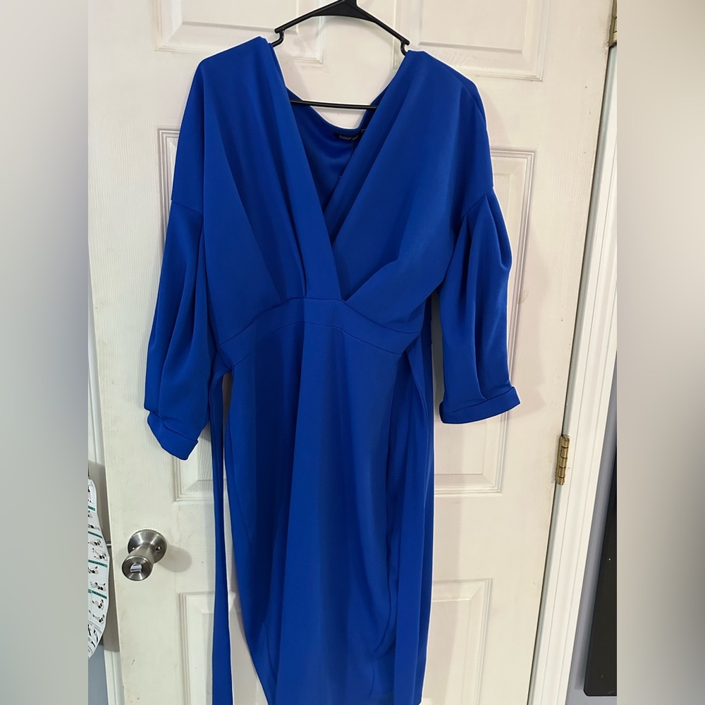 Boohoo Royal Blue  Dress